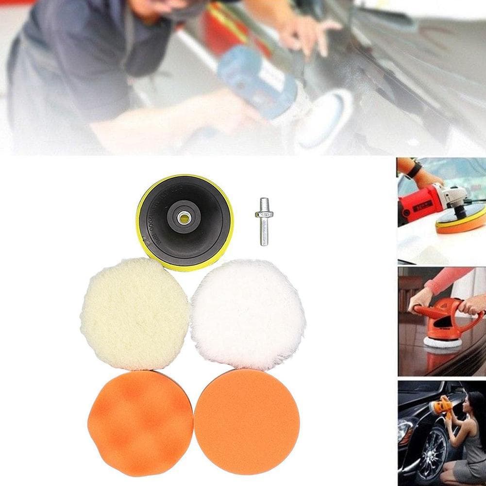 Almofada Universal Para Polimento De Carro , 3/4/5/6 Polegadas , Máquina De Lã Macia , Polidor De Cera , Discos De Corpo