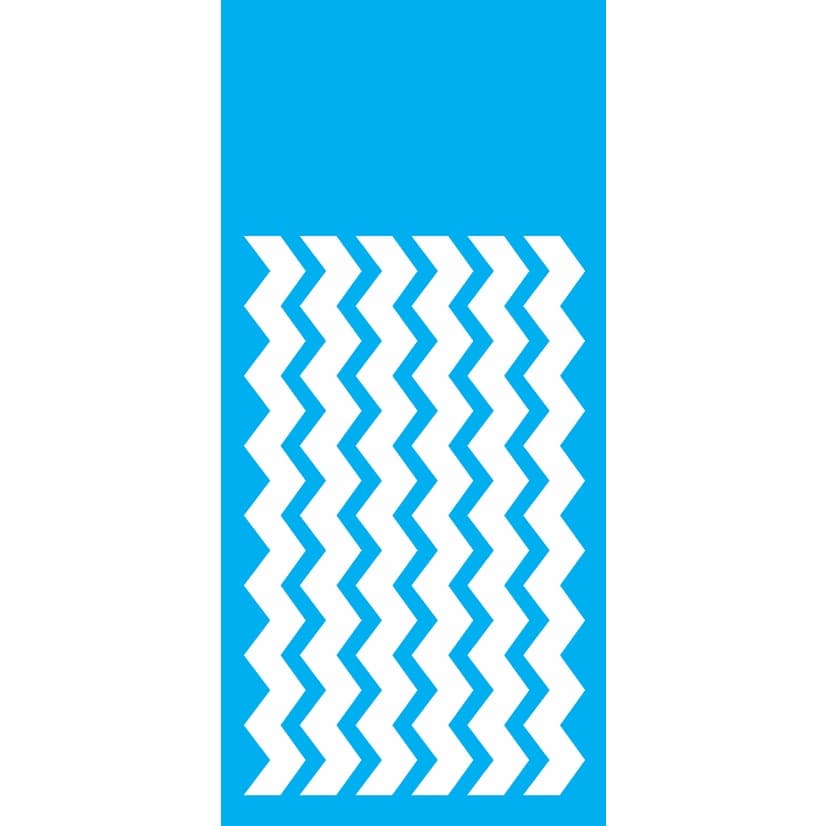 STENCIL ESTAMPARIA CHEVRON 7x15 OPA 1951
