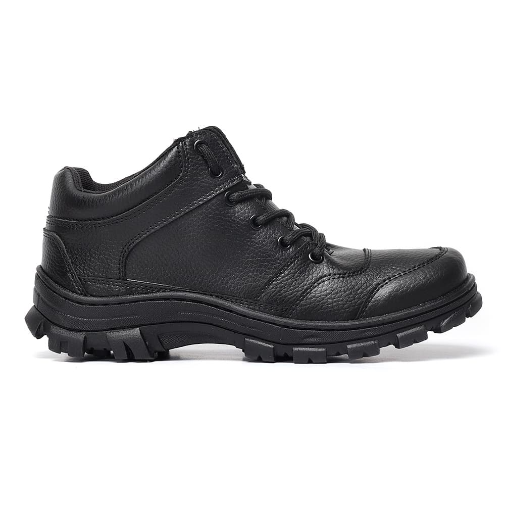 Bota Masculina Cano Curto Confortável Resistente Coturno Para Dia a Dia Motociclista