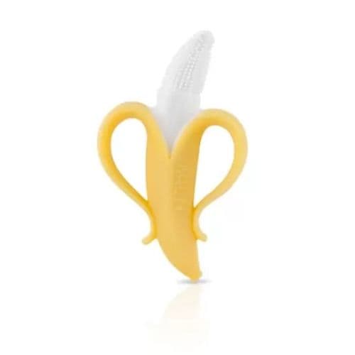 Escova Massageadora de Gengiva Bebê Bananinha 100% Silicone