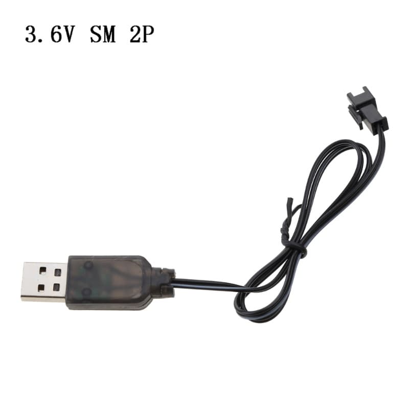 Carregador USB Estone Lâmpada Indicadora Led Para Brinquedos Carro RC