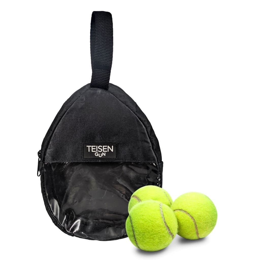 Porta Bolinhas Beach Tennis Preto