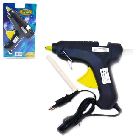 Pistola Cola Quente 40W Grande com Refil Bivolt