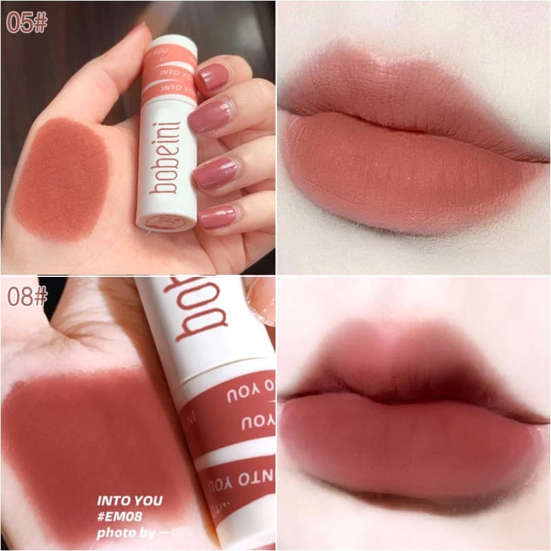 Matte Lip lama batom/lábio e bochecha de dupla utilização blush batom Lip Glaze/glosslip lip não-desbotamento e bochecha blush batom Lip Glaze/não é fácil de desaparecer gloss SPKL