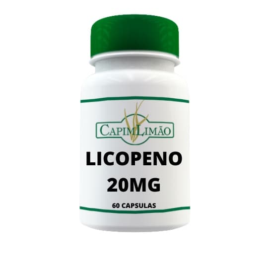 Licopeno 20mg 60 capsulas