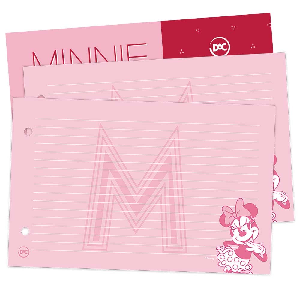 Refil Mini Fichário Minnie (21,5x13,5cm) DAC