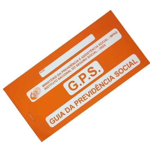 Carnê INSS GPS Guia Previdência Social - Tamoio