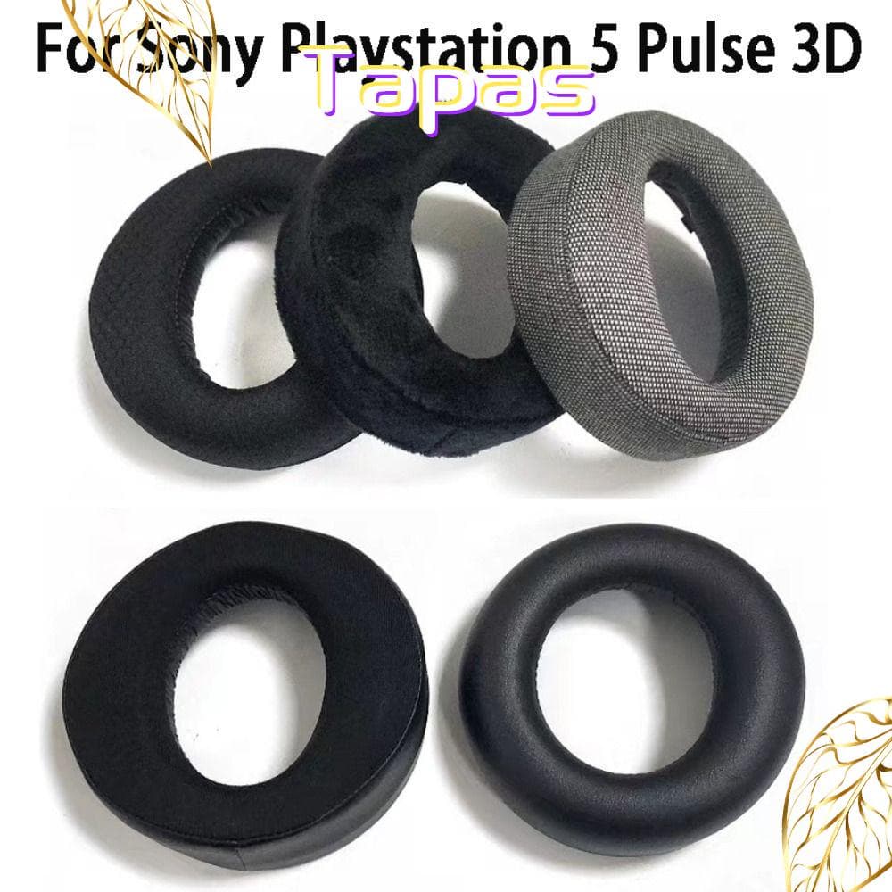TAPAS 1 Par De Fones De Ouvido Earpads Esponja De Espuma Para Sem Fio Sony Playstation PS5 Pulse 3D
