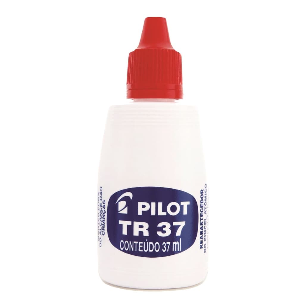 Tinta Reabastecedor para Pincel Atômico Vermelho 37ml Pilot