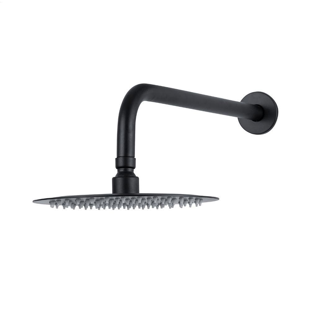 Ducha Chuveiro Redonda Inox 20 cm preto fosco luxo