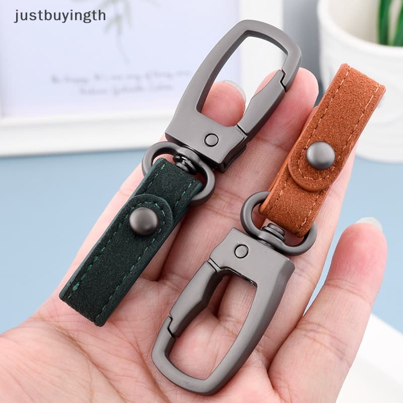 [JBTH] Chaveiro De Couro Feito À Mão DIY Carro Acessórios De Ch De Alta Qualidade Cadeado De Cintura Masculino [JB]