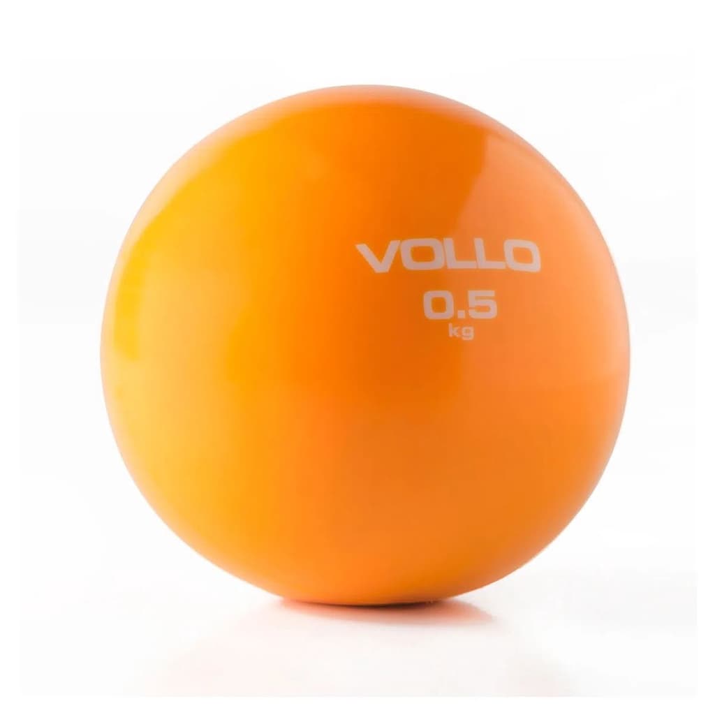 Bola Tonificadora 0.5kg Vollo Pilates Yoga Treino Funcional