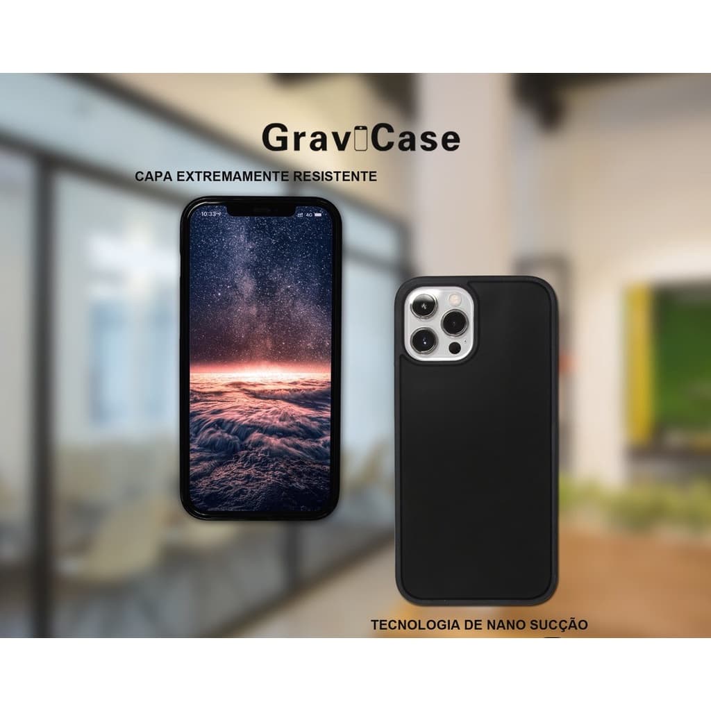 Case Capinha Compatível IPhone 11/12/12pro -Encostou Grudou