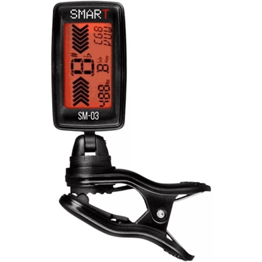 AFINADOR DIGITAL CROMÁTICO SMART SM03 P/ GUITARRA VIOLÃO BAIXO
