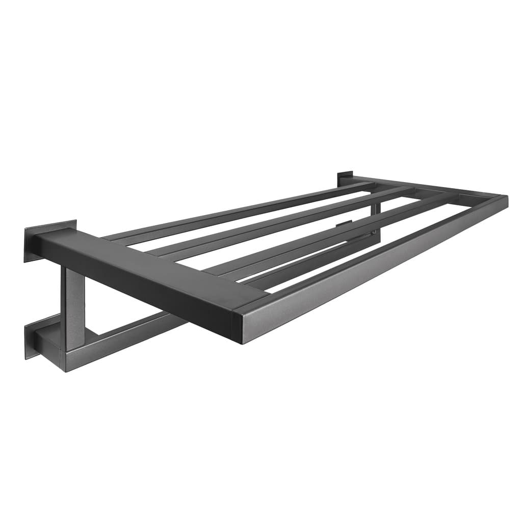 Toalheiro Rack 60 cm Inox Grafite - Kromus RT0308G