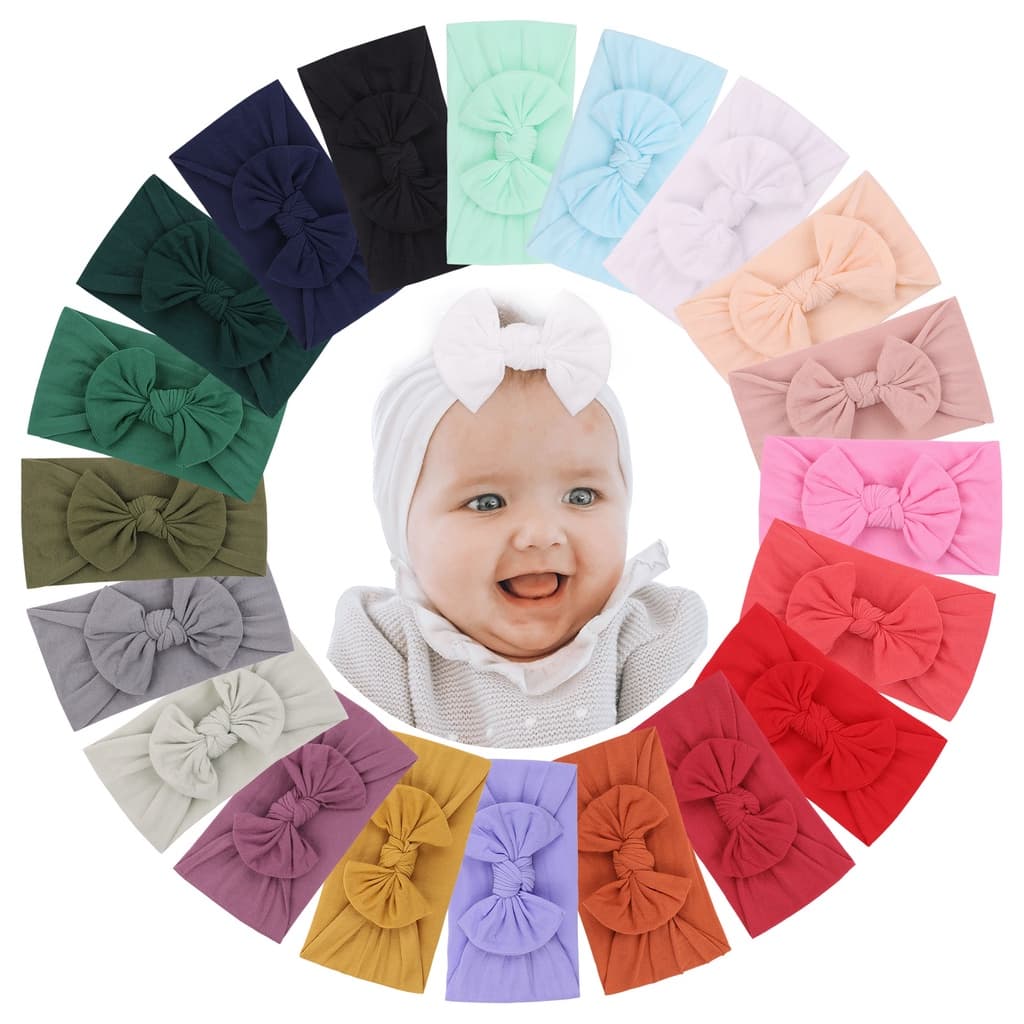 Lacinhos De Bebê Faixa De Cabelo Bebe Laços De Cabelo Infantil Acessórios Bebês 2261