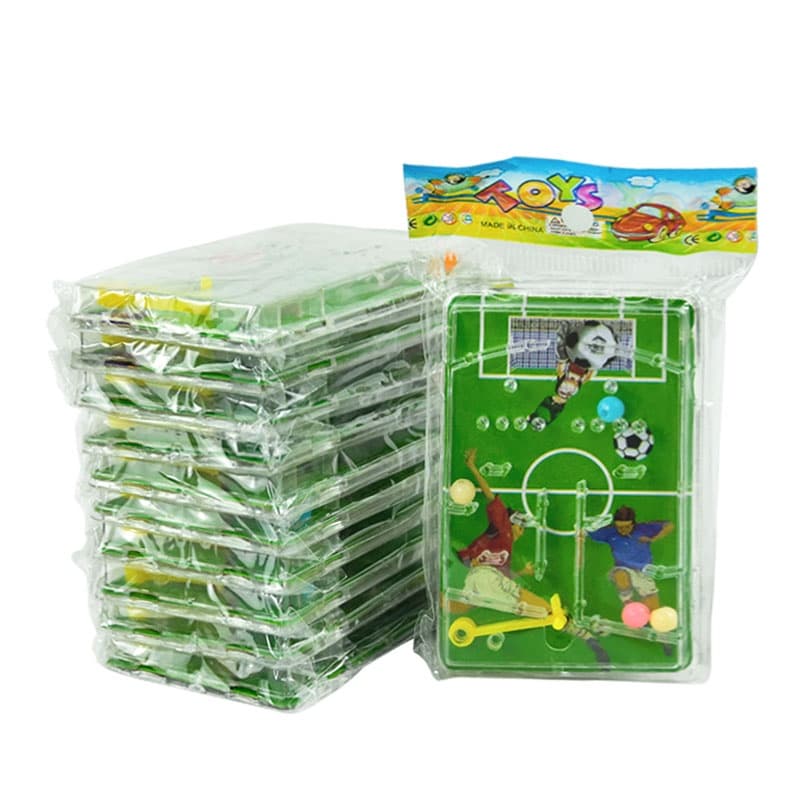 10pcs Jogo De Labirinto De Futebol Brinquedo Educativo Precoce Para Crianças Festa De Aniversário Decoração Favorece