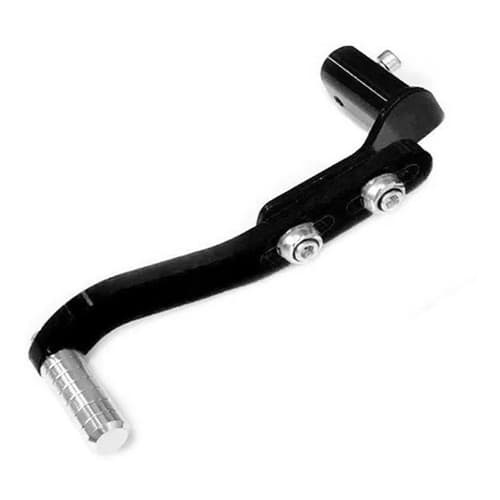 Pedal Cambio Marcha Alumínio Esportivo Moto Universal Preto