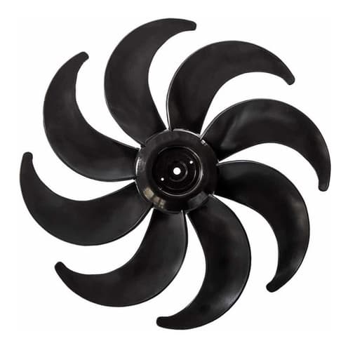 Hélice Para Ventilador Mondial 8 Pás 40cm Super Turbo Vtx40 Preto