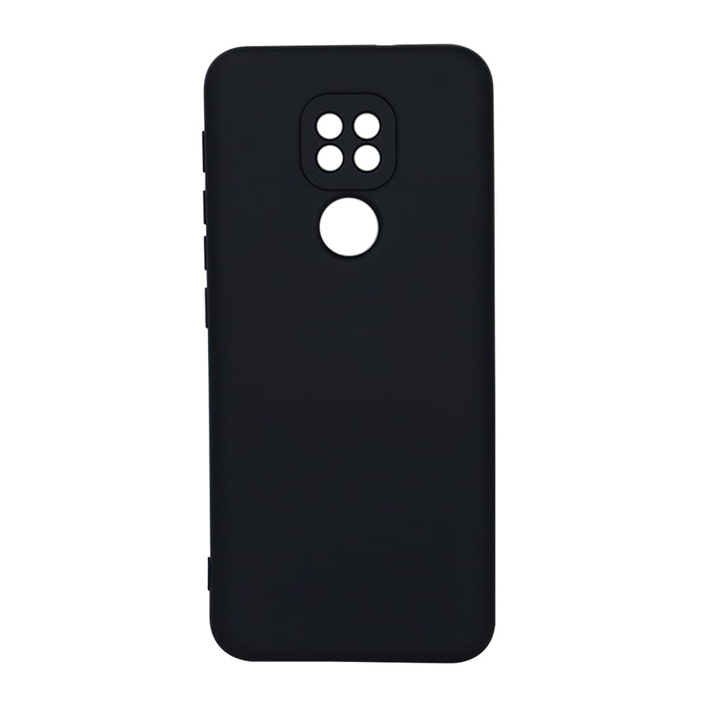 Capa Aveludada Preta + Película De Hydrogel HD Compatível Para Moto E7 Plus Xt2081 6.5