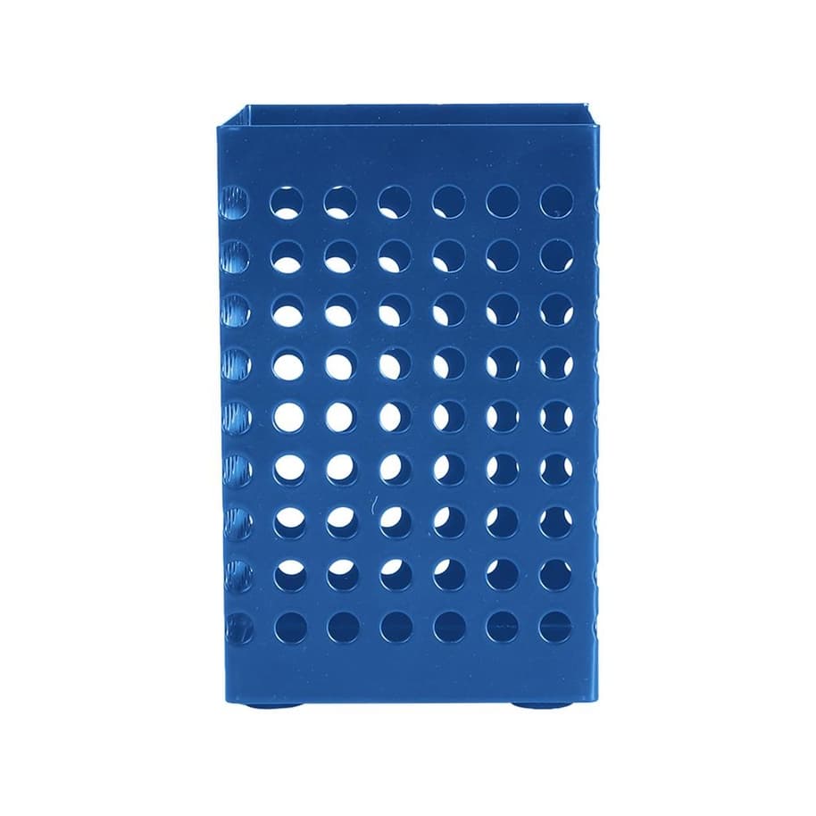 Porta Lapis e Canetas Organizador Para escritorio Azul