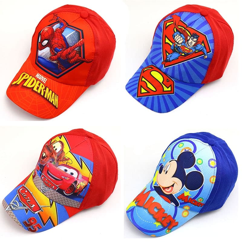 Anime Pattern Boné De Beisebol Infantil Verão Para Viagens Ao Ar Livre Protetor Solar Meninos E Meninas Chapéu De Sol De Lazer