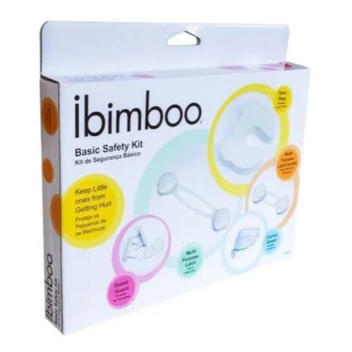 Kit Segurança Bebê 30 Peças Ibimboo Travas Armário Protetor Tomada Quina e Porta