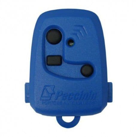 Controle Portão TX 3C Peccinin 433,92 MHZ Azul