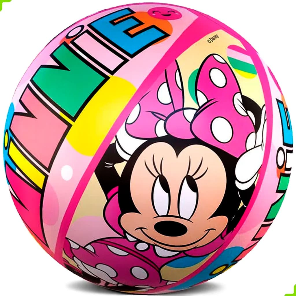 Bola Minnie mouse e Spider-man Disney Inflável Praia Piscina Infantil 40 Cm