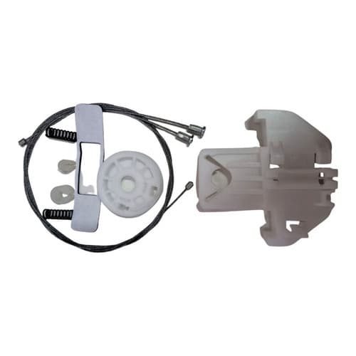 Kit Arraste Roldana E Cabos Para Reparo Da Maquina Vidro Eletrico Ford Focus Ano 2000 2001 2002 2003 2005 2006 2007 2008