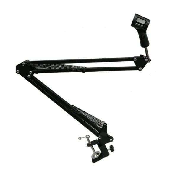 Suporte Microfone de Mesa Articulado Pedestal de Microfone Profissional Pedestal Microfone - Promoção