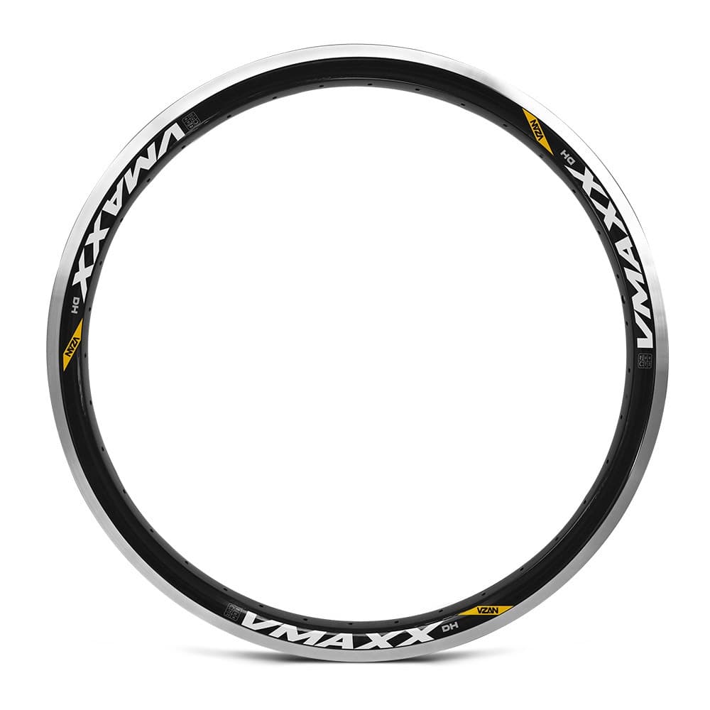 Aro 20" Bike Vzan Aero Vmaxx DT DH V-Brake 36 Furos Preto
