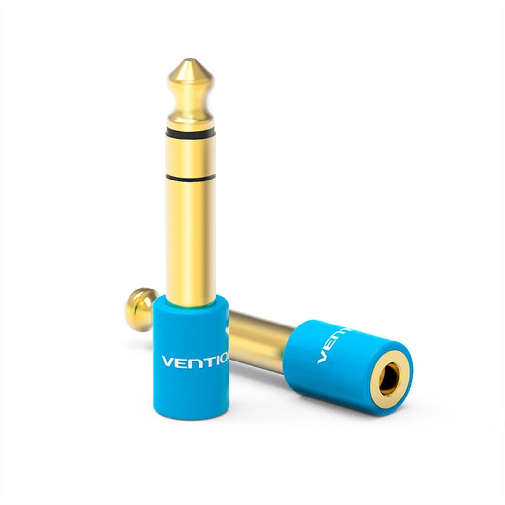 Adaptador Plug P10 Macho Para P2 Femea Fone Estereo Vention
