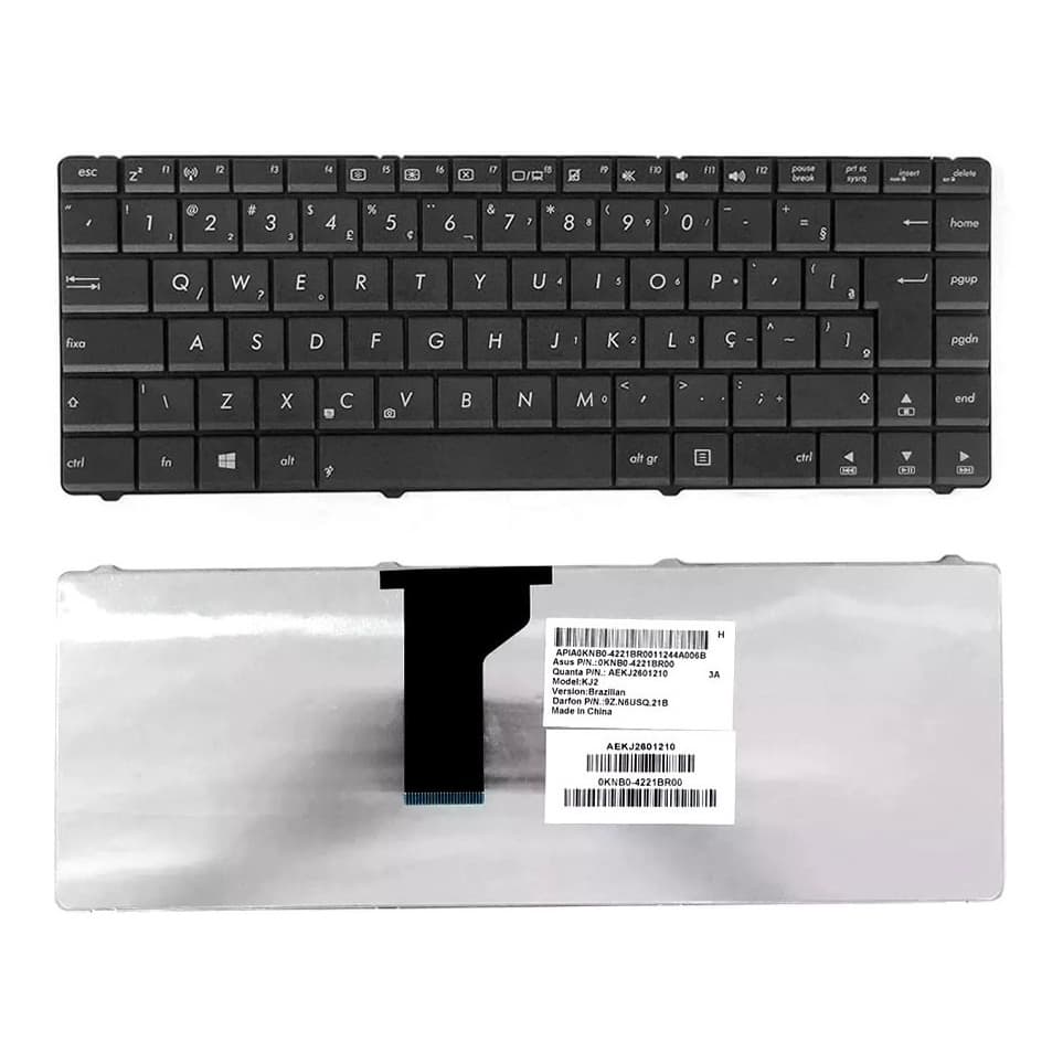 Teclado Para Notebook Asus K43e Aekj2600020 Br Ç