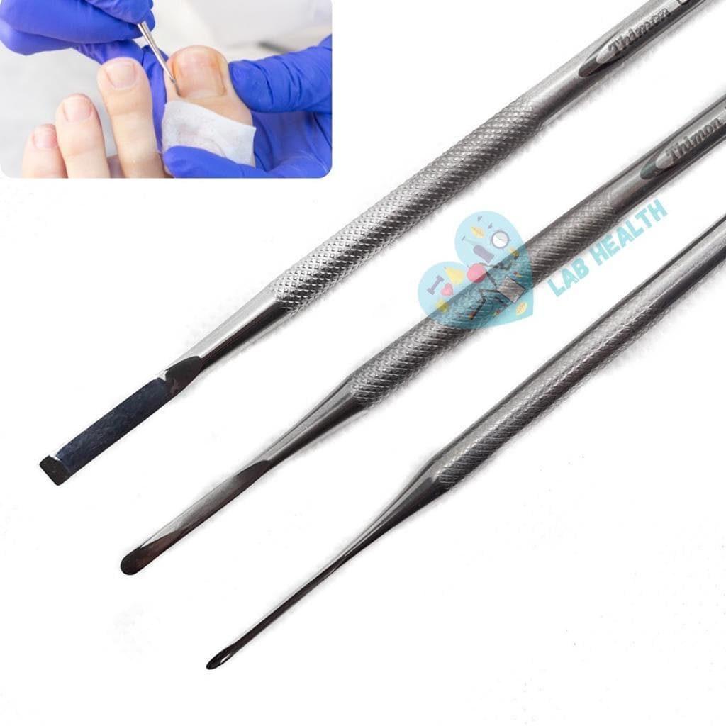 10 Bisturi P/ Podologo Kit C/ 3pcs - 207 , 209 E Formao 254