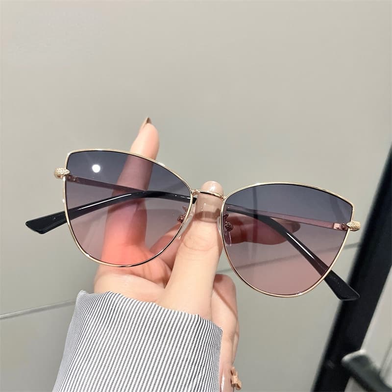Novos Óculos De Sol Da Moda Borboleta Com Aro De Femininos De Proteção UV