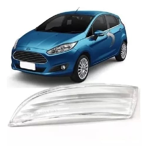 LENTE PISCA RETROVISOR ESQUERDO FORD FIESTA 2011/2019
