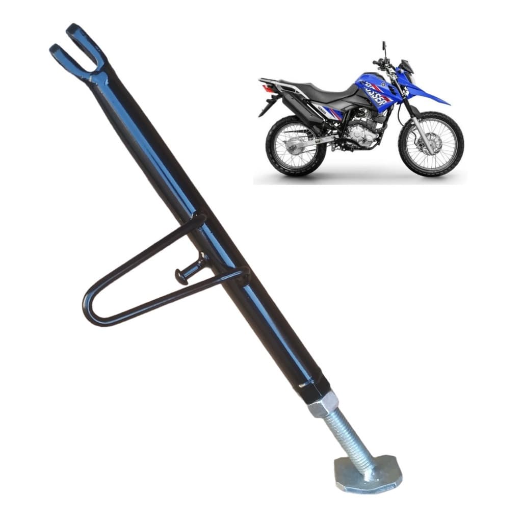 Cavalete CROSSER XTZ 150 - Pezinho de Descanso Lateral Reforçado Com Regulagem