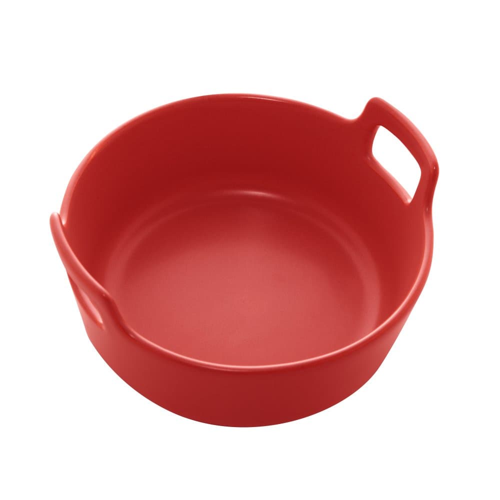 MINI TRAVESSA DE PORCELANA NÓRDICA VERMELHO MATT - BON GOURMET