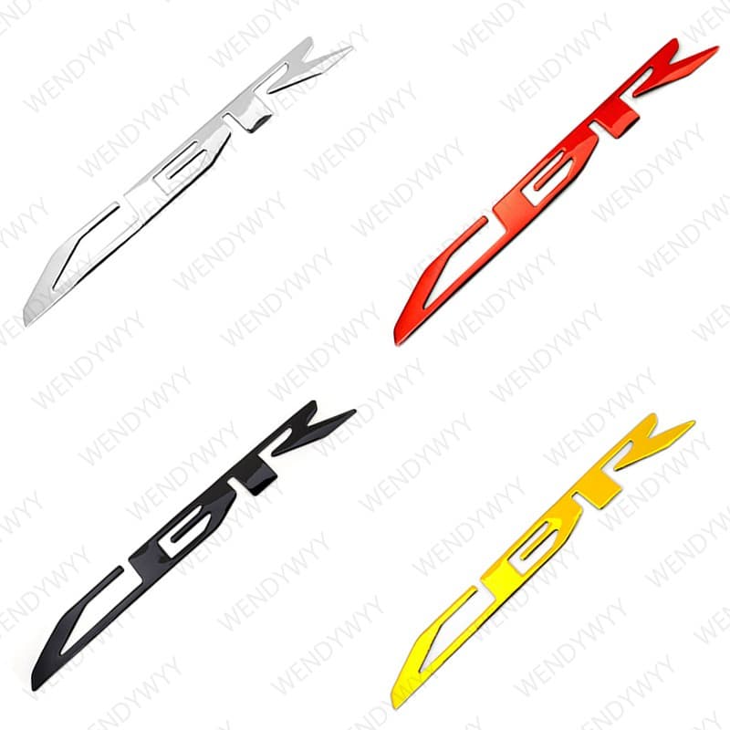 2pcs Cbr 3D Racing Bike Motocicleta De Corrida Emboss Sticker Emblema De Borracha Do Protetor Personalizado Honda 250r 250r 500r 650r 650f 954 Decalque