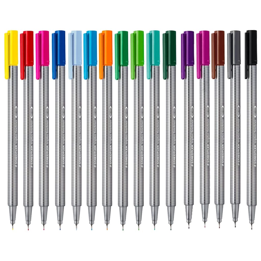Caneta STAEDTLER Triplus Fineliner 334 Ponta 0.3 mm - UNIDADE