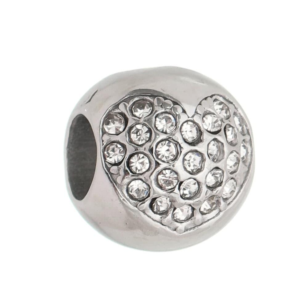 BERLOQUE ACO INOX REDONDO CORACAO