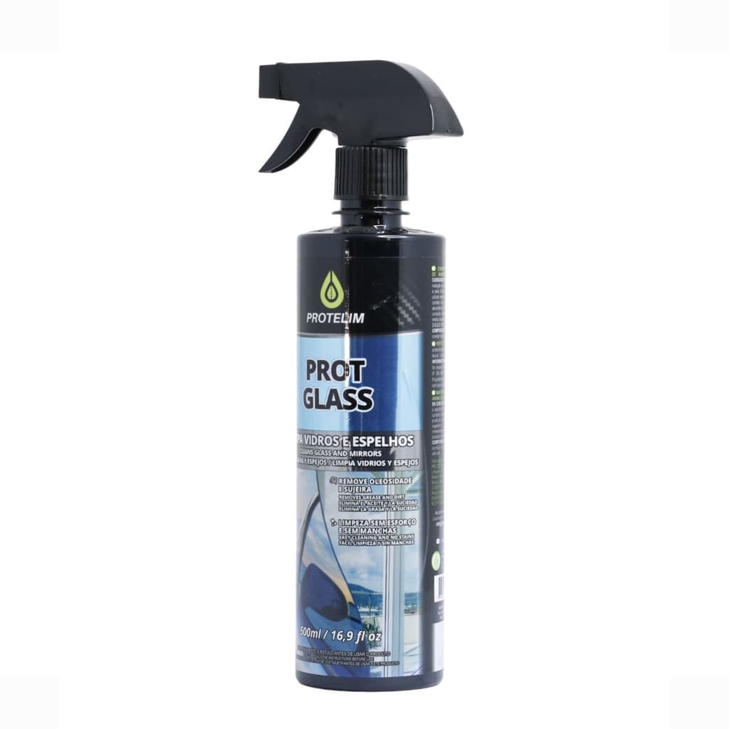 Prot Glass LIMPA VIDROS E ESPELHOS 500ml PROTELIM