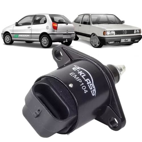 VW Gol Parati Palio Siena 1.0 e 1.6 - 7078983 Atuador de Marcha Lenta 1994 a 2012 Novo