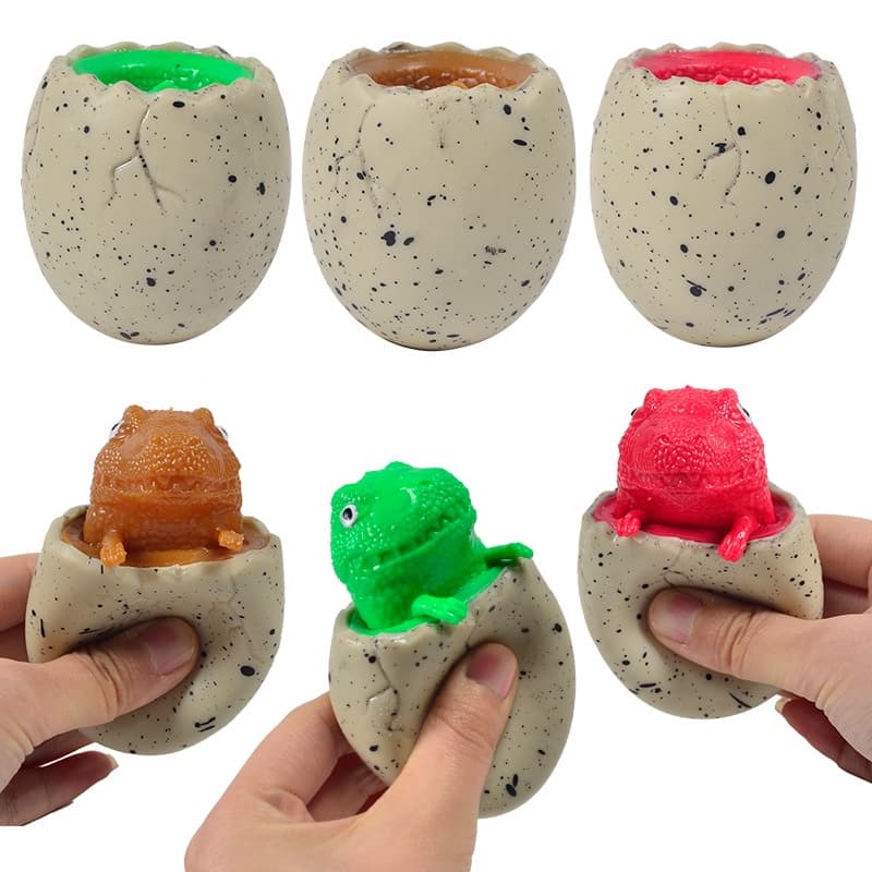 1pcs Cute Vent Dinosaur Cup Squeeze Toy , Squishy Ball , Rebound Lento , Artefato De Descompressão , Pessoa Inteira , Novidade