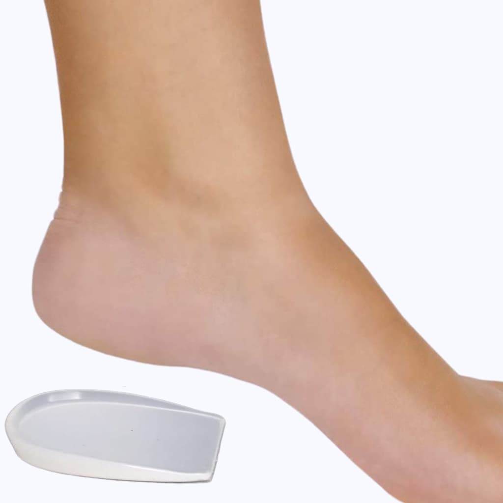 Calcanheira de Silicone Palmilha Calcanhar Aba Baixa Esporão Fascite Plantar Take Cake