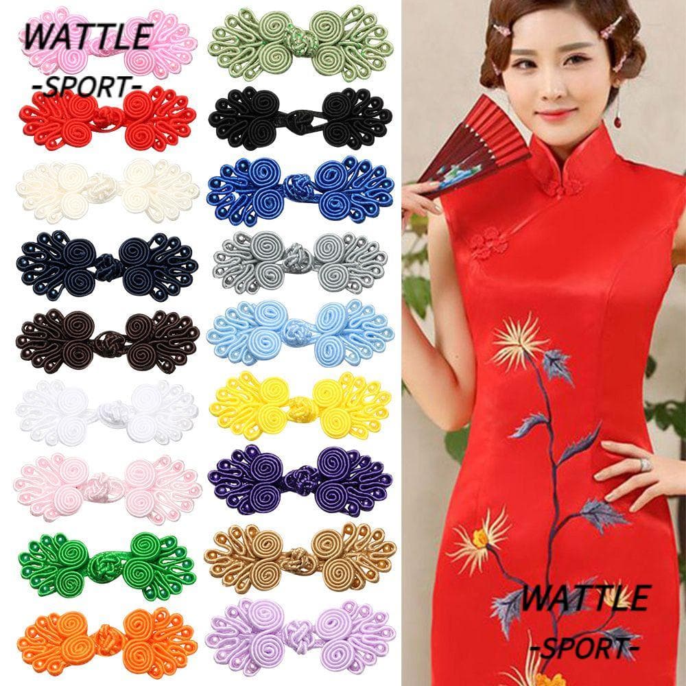 WATTLE 5Pcs Botão Chinês De Nó Clássico De Convite Caixa