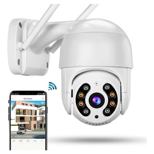 Camera Segurança Gira 320° Smart Ip Wifi Icsee  Dome Full Hd