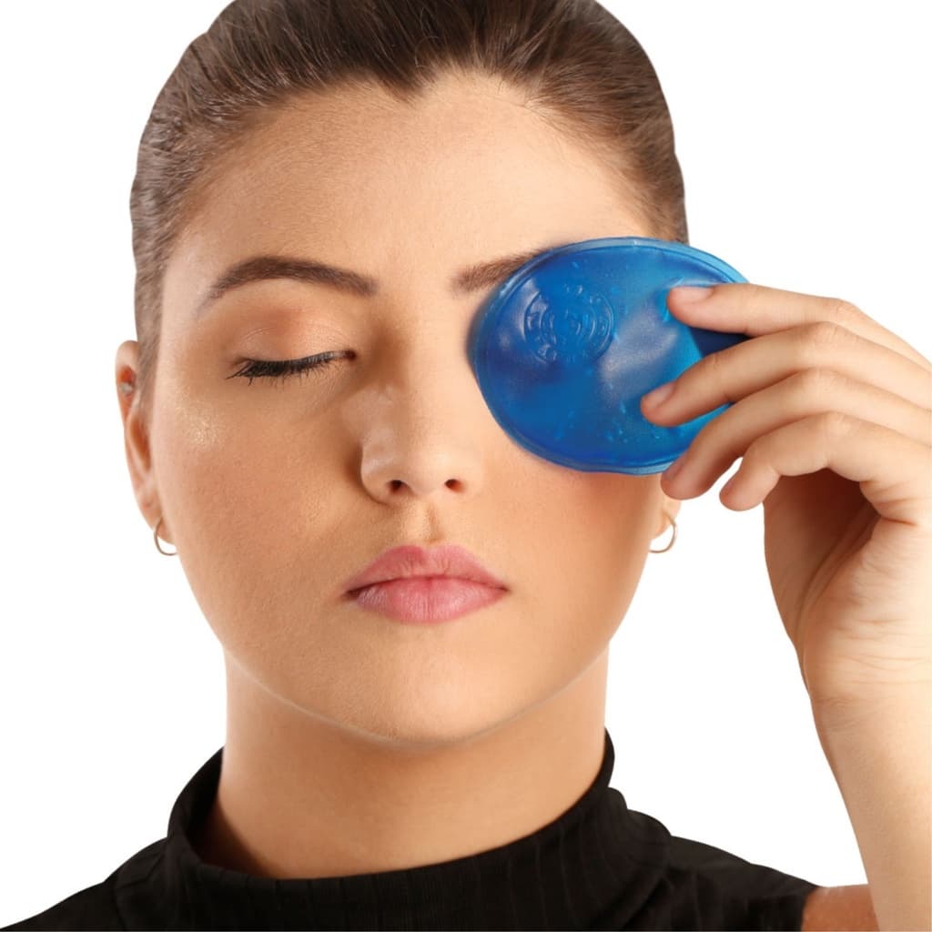 Bolsa Térmica em Gel de Olhos para Terapias Frias Alivio  Relaxamento Ortho Pauher
