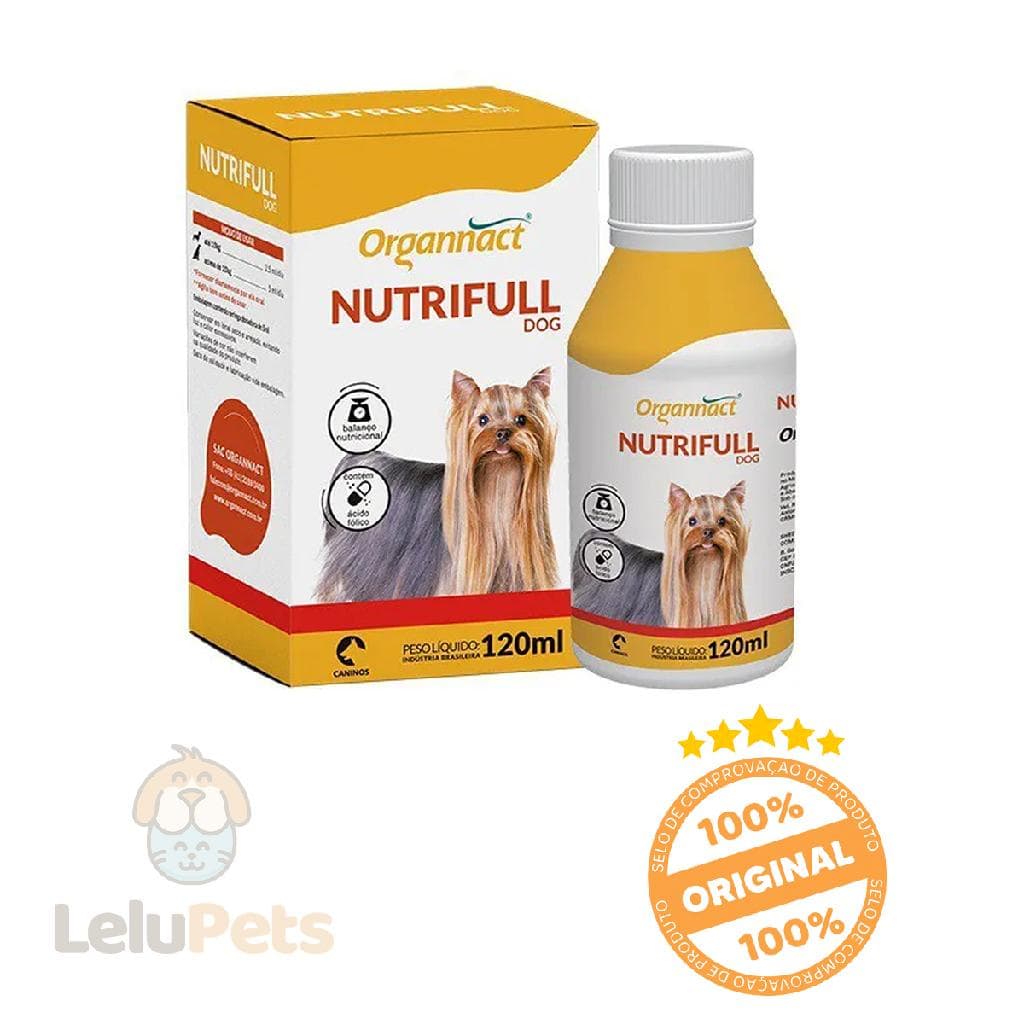 Suplemento Vitamínico Para Cachorro Nutrifull Dog 120 ml